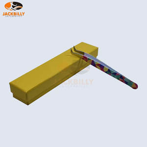 แหนบต่อขนตาแบบพรีเมี่ยมแหนบสแตนเลสเคลือบพลาสม่า - Product Image 4