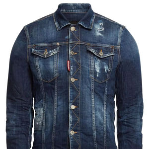 La mejor chaqueta vaquera para hombre Tendencias Vintage desgastada Versatilidad elegante y duradera Dominando el aspecto Chaquetas vaqueras para hombre - Product Image 1