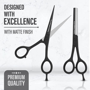 Juego de tijeras japonesas de acero inoxidable 440C para peluquería, tijeras profesionales para corte y adelgazamiento de peluquero - Product Image 6