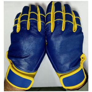 Gants de sport professionnels de baseball et de softball Infield avec logo personnalisé vente en gros de gants de frappeur à fermeture par sangle en cuir - Product Image 2