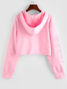Nouvel Arrivage – Sweat à Capuche Court Décontracté pour Homme, Hiver, Uni, Coton/Polyester, Manches Longues, Haute Qualité, Respirant, Logo Frontal Doublé - Product Image 4