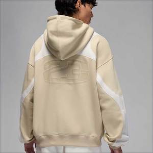 Sweat à capuche unisexe en molleton de haute qualité, surdimensionné, à fermeture éclair, brodé pour le streetwear, respirant en coton pour l'automne - Product Image 4