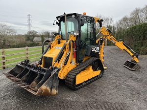 รถตักล้อยางตีนตะขาบ JCB 1CXT-HF สภาพดีที่สุด เครื่องยนต์ดีเซล ปั๊ม HYDAC อเนกประสงค์ เคลื่อนที่ได้เอง พร้อมใบรับรอง รับประกัน 1 ปี - Product Image 5