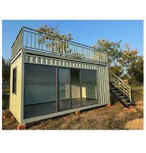 Contenedor de vivienda resistente y duradero, adecuado para alojamiento en sitios de construcción. - Product Image 1