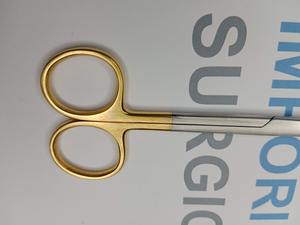 กรรไกรเย็บเนื้อเยื่อจิ้งจอก13ซม. 5นิ้วโค้งซุปเปอร์คัท | เครื่องมือทันตกรรมและศัลยกรรมสเตนเลสสตีล - Product Image 2