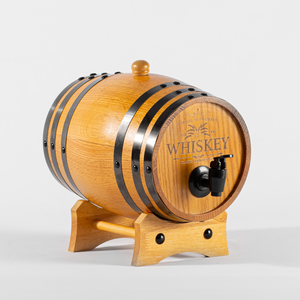 Tambores y barriles de madera al por mayor, barriles de vino de madera para bodega con tamaños personalizados hechos en Vietnam - Product Image 3