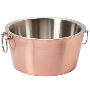 Seau à vin de grande taille Seau à vin de couleur blanche en métal de la plus grande qualité avec support à un prix attractif par Indian Metal World - Product Image 6