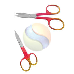 Tijeras para Cutículas de Uñas de Alta Calidad con Hoja Curva, Punta de Flecha Afilada - Product Image 4