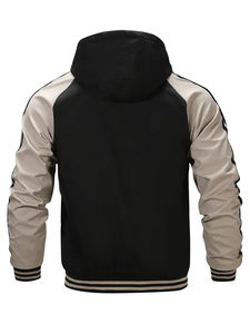 Sweat à capuche en coton surdimensionné, sur mesure, couleur claire, respirant, pour produits - Product Image 2