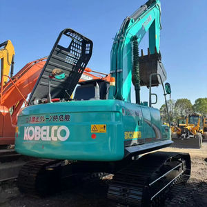 Excavatrice hydraulique sur chenilles Kobelco SK200D d'occasion, modèle 2023, faible nombre d'heures, moteur, engrenage, performances supérieures, machines de construction - Product Image 1