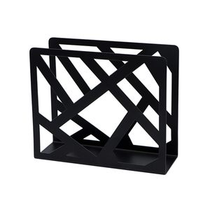 Porte-mouchoirs élégant en métal marron, accessoire de table classique, durable et stylé pour la maison et les restaurants, avec option de logo personnalisé - Product Image 6