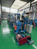 Reconditionné # Équipement d'extrusion de fils modèle 40/50/60/70/80/90, ligne de machine d'extrusion de gaine de câble