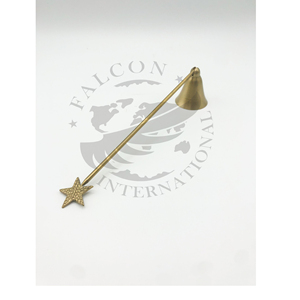 Éteignoir à bougie poli couleur argent de qualité supérieure pour la décoration de la maison et les accessoires d'éclairage - Product Image 1