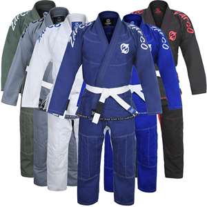 Entrenamiento duradero BJJ Gi Premium Brazilian Jiu Jitsu Kimono Uniforme de artes marciales Logotipo personalizado Grappling Suit OEM - Product Image 6