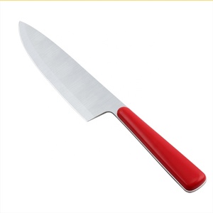Venta al por mayor personalizado de calidad superior OEM ODM servicio profesional mejor cuchillo de acero inoxidable cuchillo de cocina con mango de colores - Product Image 3