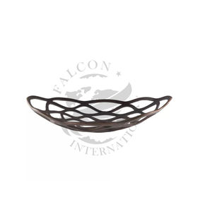 Tazón de plato de arroz ecológico de metal para la decoración moderna de lujo del hogar y el jardín de la boda - Product Image 1