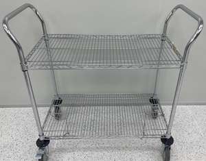 รถเข็นสี่ล้อทำจากลวดตาข่ายสแตนเลสรถเข็นสำหรับอุตสาหกรรมหนัก - Product Image 4