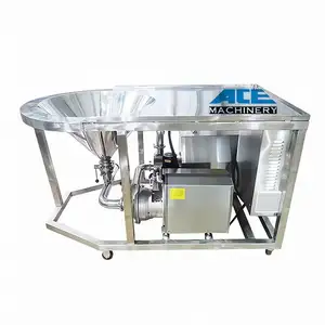 Batch Online Mixer System Liquid And Suspend Solid Water Powder Mixer With Hopper