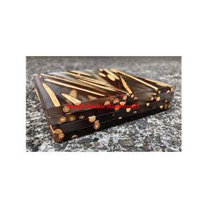 Super élégant Design nouveau traditionnel classique fantaisie bois sous-verre ensemble avec résine matériel forme ronde pour la maison Table à manger décor - Product Image 1