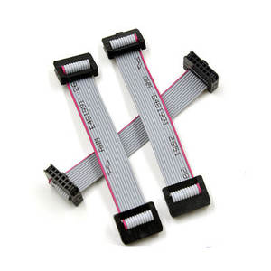 Cable plano de montaje de cable IDC de 2,0mm con revestimiento redondo de PVC y aislamiento PBT para aplicaciones electrónicas y Automotrices - Product Image 2