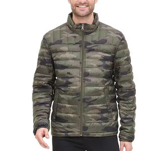 Veste matelassée légère camouflage pour homme, imperméable, style streetwear chaud et élégant pour l'hiver - Product Image 4