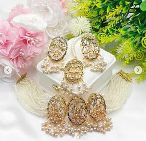 Conjuntos de joyería nupcial de uso de boda hechos en fábrica profesional mejor fabricante conjunto de joyería afgana multicolor ligero - Product Image 1