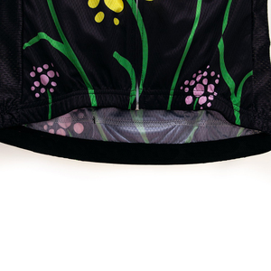 Jersey de ciclismo para mujer, camiseta térmica de invierno de manga larga para bicicleta de carretera con paneles a prueba de viento, cuello alto y cómodo forro polar - Product Image 2