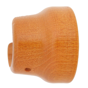 Supporto laterale in legno liscio 28x42 mm. Teak - Product Image 1