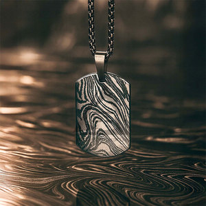 Professional Manufactures Damascus Steel <b>Lockets</b> Best Selling New Design Damascus Steel <b>Lockets</b> - Product Image 3