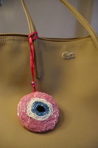 ลูกปัดพลอยโกเมนชุบทองเสน่ห์ลูกปัด3เม็ดจี้สำหรับทำเครื่องประดับทำด้วยมือ - Product Image 2