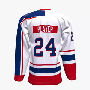 Maillot de hockey sur glace à prix avantageux, best-seller, tissu doux, design et logo personnalisés, maillot de hockey sur glace en vente en ligne - Product Image 4