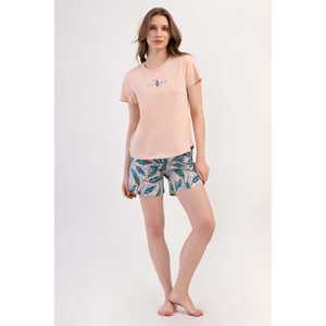 Veste ovale à manches courtes et col rond pour femme - Product Image 4