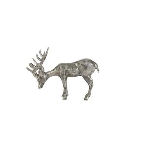 Sculpture de cerf en acier industriel, art métallique artisanal, figurine pour la décoration moderne de la maison et les ornements de jardin, statue d'animal pour l'artisanat - Product Image 4