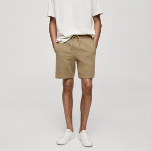 Relaxed Fit Men Sweat <b>Shorts</b> Soft Cotton Breathable Fabric Stylish Lounge Wear Comfortable Gym <b>Shorts</b> for Men - Product Image 4