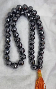 ลูกปัดเพชรมอยส์ซอไนต์สีดำขนาด9ถึง10มม. - Product Image 2