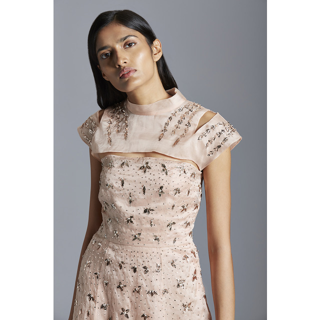 Excellent Quality Tube Gown With Details for Women Party & Wedding Wear from Indian Exporter At Affordable Prices