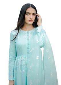 2025 nouvelle Collection broderie travail fête lourde robe trois pièces Style pakistanais et indien Salwar Kameez en soie - Product Image 6