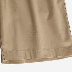 Nouvelle conception hommes Shorts de gymnastique coton de qualité supérieure solide décoration poches Style décontracté plaine teinté-OEM Service disponible - Product Image 5