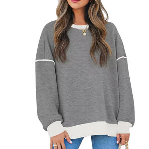 Élégant avec la mode OEM tricoté automne et hiver Streetwear écologique respirant Yoga Gym Workout Sweat Shirt - Product Image 6