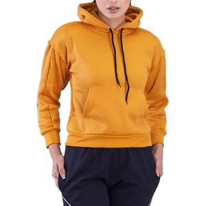 Lightweight Cotton Women Hoodies Winter Ready Woven Front Customizable Stylish Durable Casual Everyday Wear OEM Services - Product Image 1