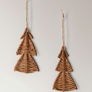 ขายส่งเครื่องประดับคริสต์มาสหวายทำมือ ของตกแต่งวันหยุดธรรมชาติ ผู้จัดจำหน่ายเครื่องประดับต้นคริสต์มาส - Product Image 2