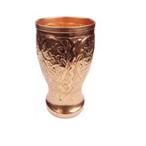 Creative Gradient Colored Drinking <b>Glass</b> Cups Bark Texture Hammered Whisky <b>Glasses</b> Pure Copper <b>Glass</b> Supplier From India - Product Image 2