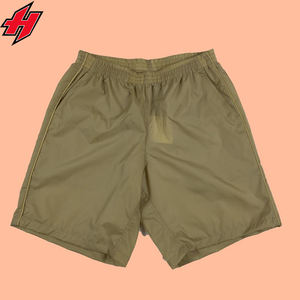 Pantalones cortos cortavientos para correr deportivos de verano y otoño ecológicos para hombre, pantalones cortos de nailon sólido con logotipo impreso personalizado - Product Image 3