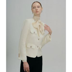 Venta caliente Lilian Tweed Jacket Ropa de mujer Nueva tendencia Traje y chaqueta de mujer Elegante estilo minimalista de alta moda - Product Image 1