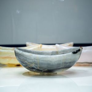 Cuencos de fruta y ensalada de resina de gran tamaño redondos de lujo modernos amigables con funcionalidad con cuencos de servicio hechos a mano de alta calidad Multi - Product Image 1