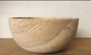 ชามไม้อะคาเซียขนาดใหญ่พร้อมดีไซน์สวยชามสลัดไม้ธรรมชาติเป็นมิตรต่อสิ่งแวดล้อมสินค้าร้อนจากอินเดีย - Product Image 5