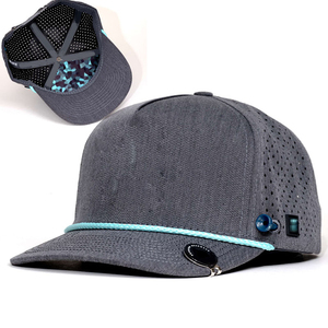 Casquettes en caoutchouc personnalisées Casquettes de golf avec marqueur de balle magnétique et trou pour le support du t-shirt - Product Image 3