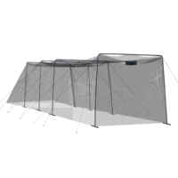 Grand espace 40ft 60ft Cage de frappe de baseball Softball Assemblage facile Cadre en fer trapézoïdal avec équipement d'entraînement Filet de baseball