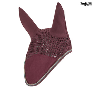 Usine OME haute qualité personnalisé polyester coton oreille bonnet équine mode cheval mouche voile avec insonorisation - Product Image 3