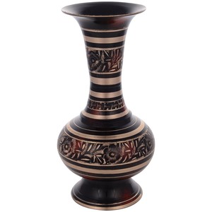 Florero de latón de calidad superior Estilo de diseño moderno Macetas y jarrones de metal Vintage para la decoración de la boda del hotel en casa - Product Image 2